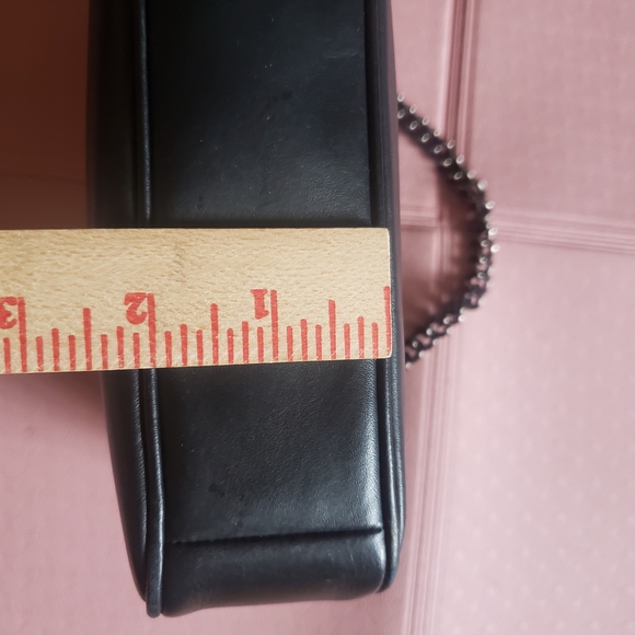 Coach Nolita 22 With Cut Out Tea Rose - with Gunmetal Chain - Picture 13 of 14